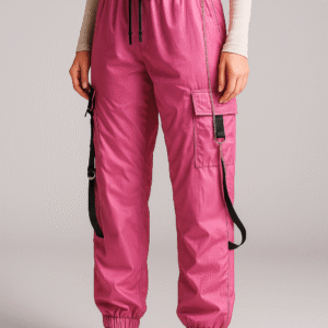 pantalones cargo con cadena cheri mujer