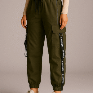 pantalones cargo con cadena cheri mujer