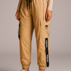 pantalones cargo con cadena cheri mujer