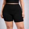 calza biker short algodón lycra talles grandes paquete x4