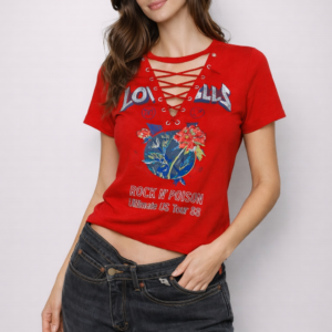 blusa remera escote en v estampada paquete x3