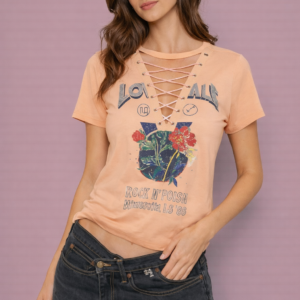 blusa remera escote en v estampada paquete x3