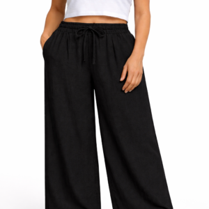 pantalones palazzo fibrana ancho paquete x4