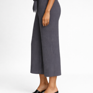 pantalones palazo plisado tobillero paquete x3